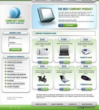 數(shù)碼設備公司網(wǎng)站設計模板 在紅動網(wǎng)獲取靈感與素材